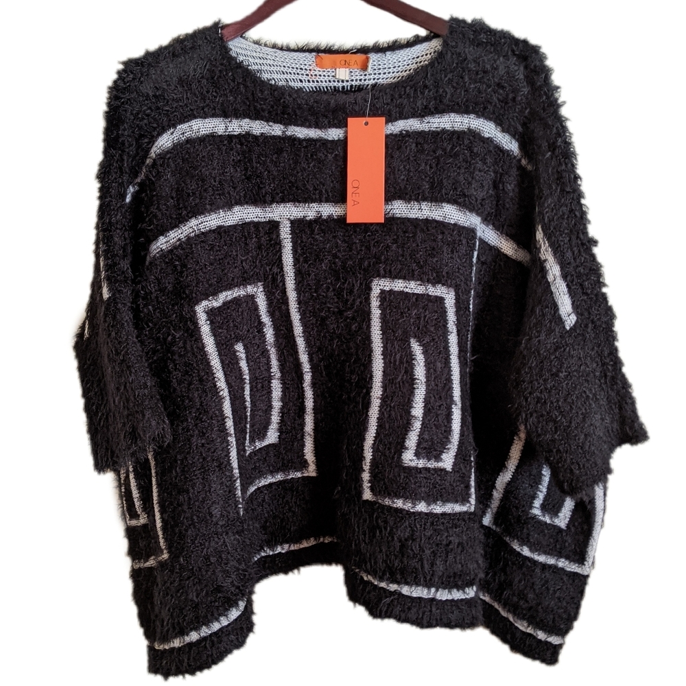 Soft & Fuzzy Oversized Sweater One A M